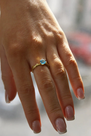 BIŻUTERIA SREBRNA Z TOPAZAMI