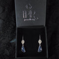 Długie kolczyki z szafirami - EPIR Art Jewellery&Gemstone