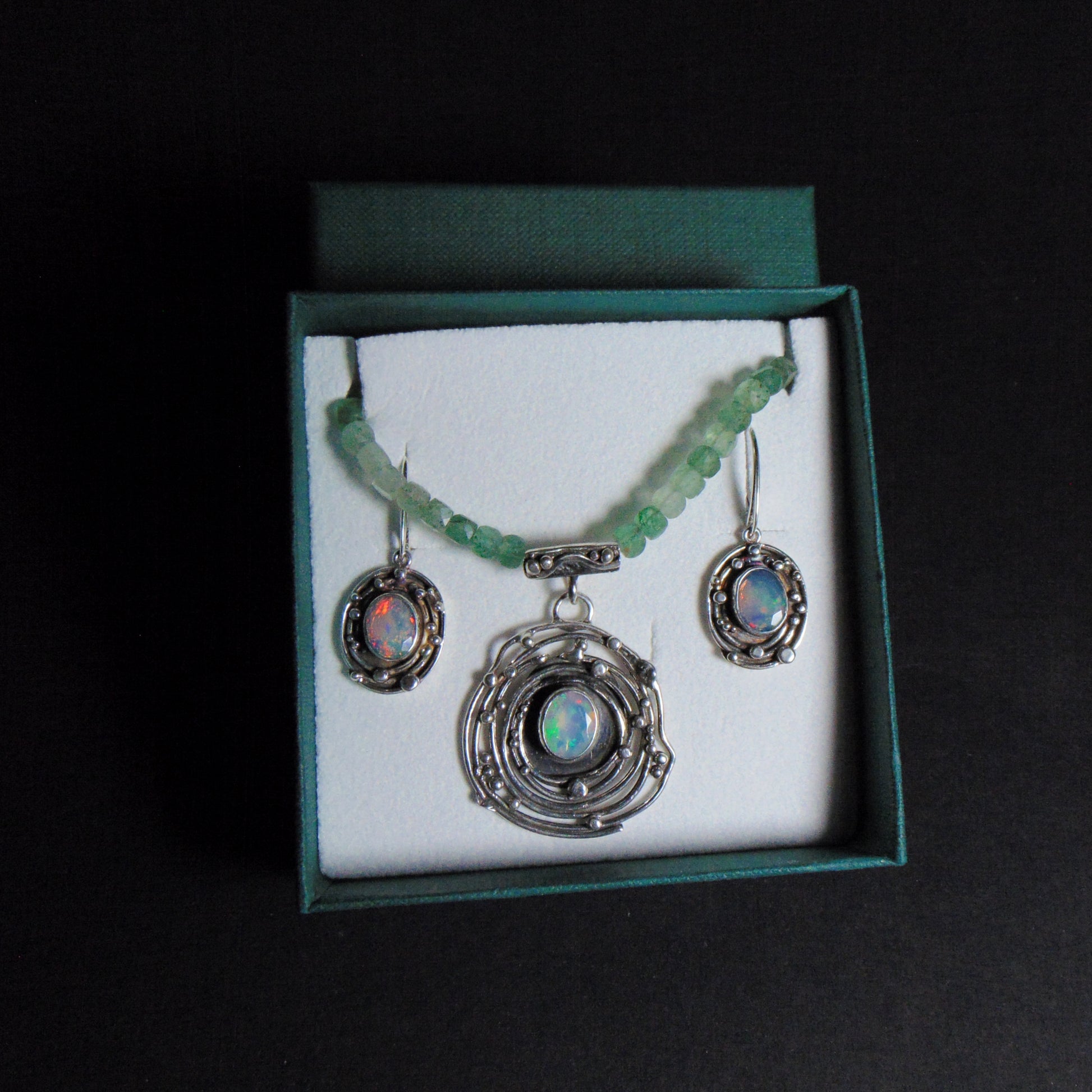 Wisior "Planety" z opalem - EPIR Art Jewellery&Gemstone