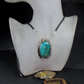 Duży wisior z chryzokolą - EPIR Art Jewellery&Gemstone