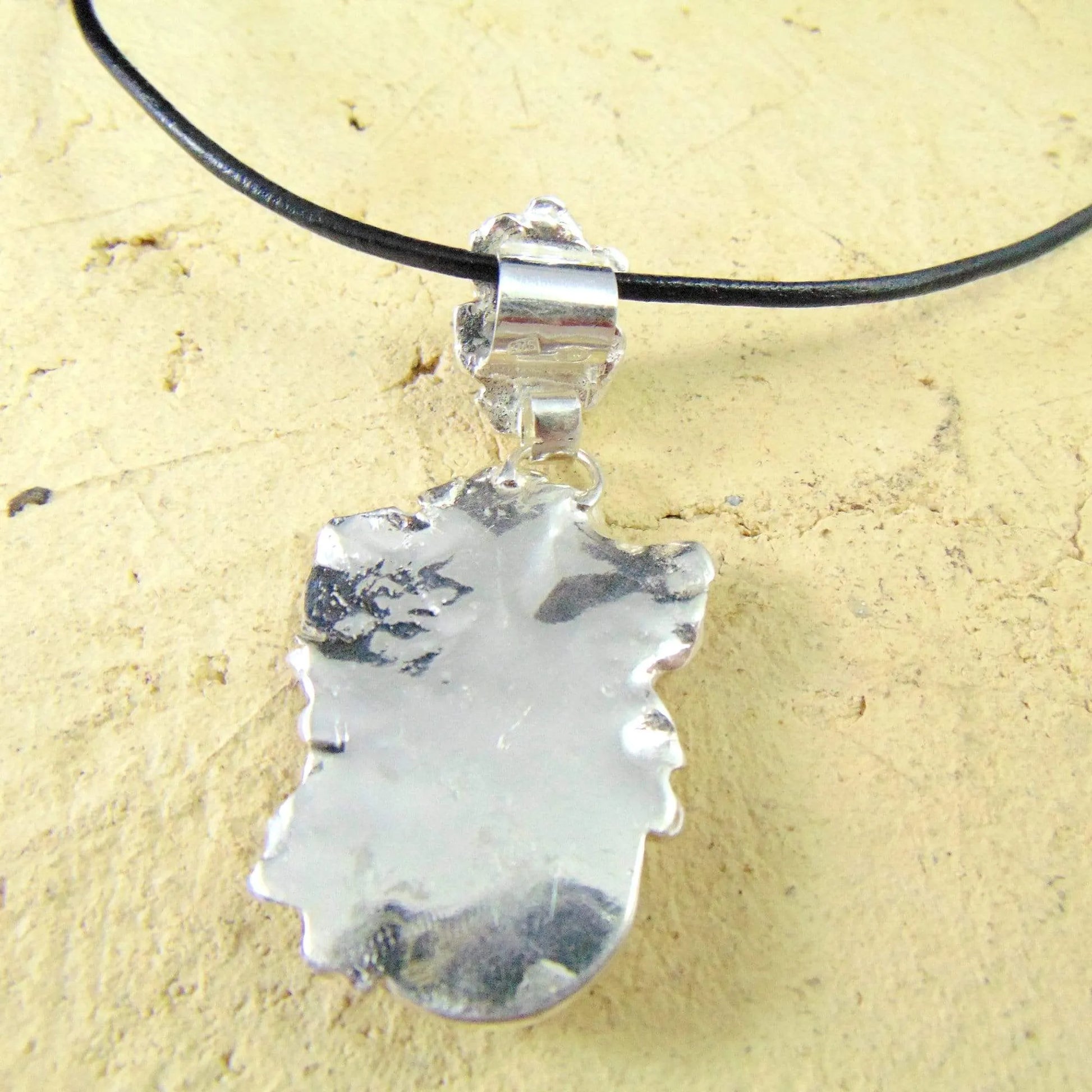 Fantazyjny wisior z chryzoprazem i opalem - EPIR Art Jewellery&Gemstone