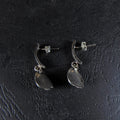 Kolczyki srebne sztyfty z chalcedonitem - EPIR Art Jewellery&Gemstone