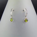 Kolczyki sztyfty z zielonymi turmalinami - EPIR Art Jewellery&Gemstone