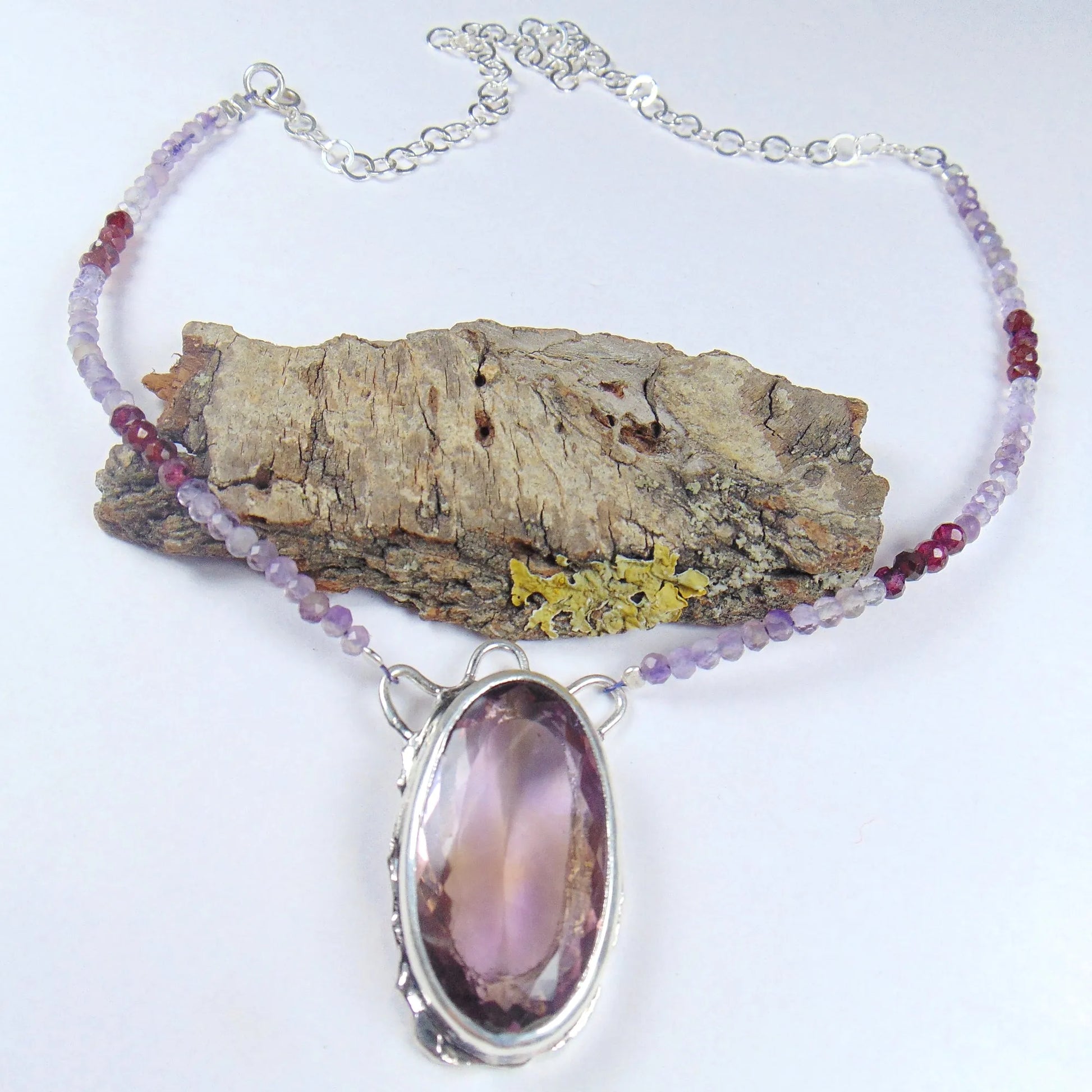 Naszyjnik z ametrynem - EPIR Art Jewellery&Gemstone