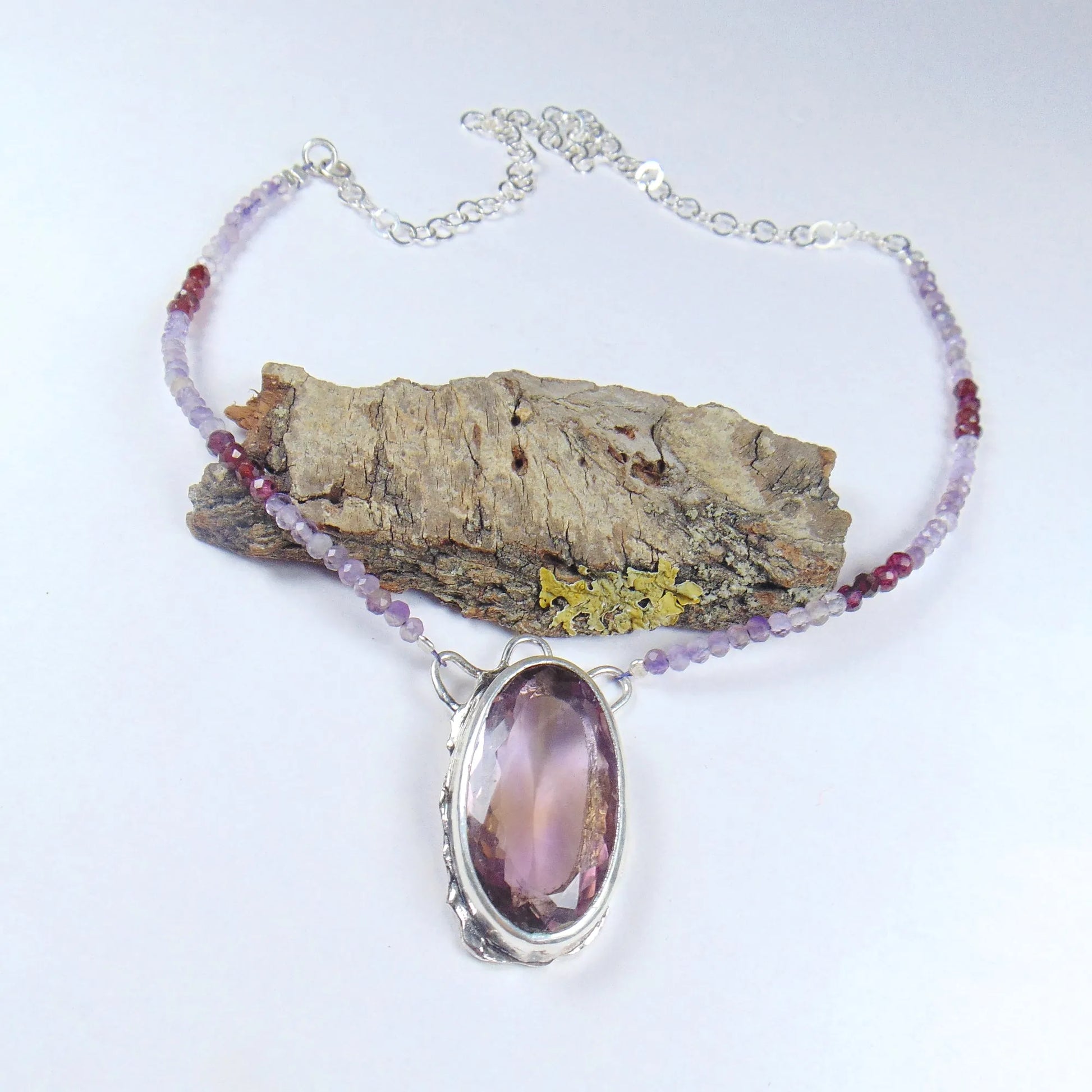 Naszyjnik z ametrynem - EPIR Art Jewellery&Gemstone