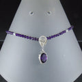 Naszyjnik z ametystów z wisiorkiem z ametystem - EPIR Art Jewellery&Gemstone