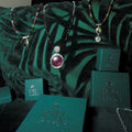 Naszyjnik z dużym rubinem - EPIR Art Jewellery&Gemstone