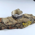 Obrączka z turmalinem arbuzowym - EPIR Art Jewellery&Gemstone