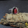 Obrączka z turmalinem arbuzowym - EPIR Art Jewellery&Gemstone