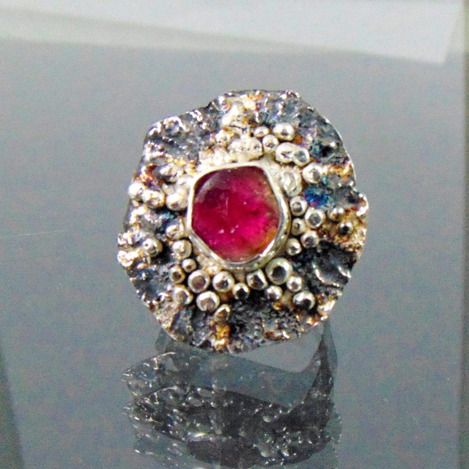 Pierścionek "Gwiazdy" z Turmalinem - EPIR Art Jewellery&Gemstone