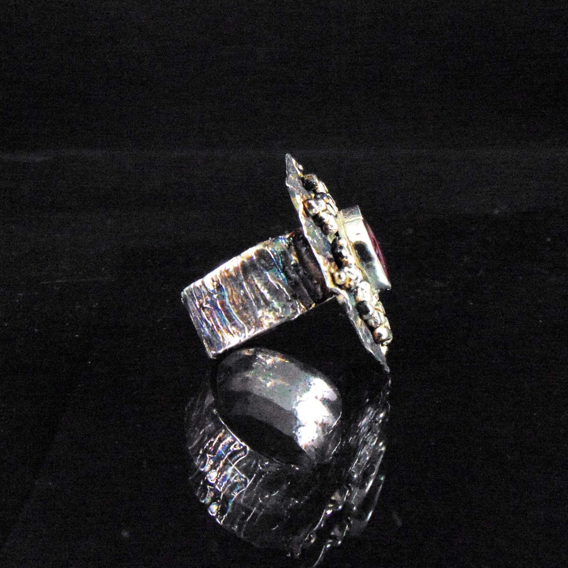 Pierścionek "Gwiazdy" z Turmalinem - EPIR Art Jewellery&Gemstone