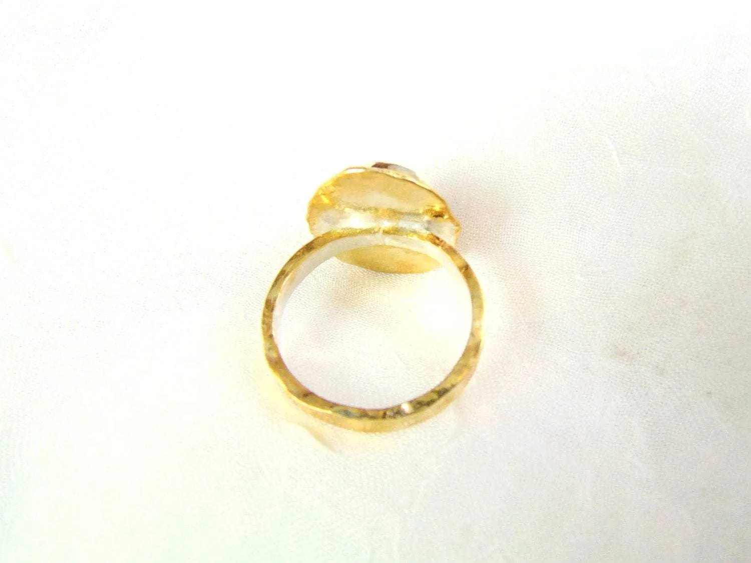 Pierścionek Srebrny z Rubinem, Obrączka z Różowym Rubinem - EPIR Art Jewellery&Gemstone