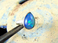 Pierścionek z Opalem Etiopskim, Niebieski Opal, typu Solid - EPIR Art Jewellery&Gemstone