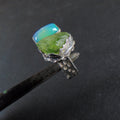 Pierścionek z opalem i perydotem - EPIR Art Jewellery&Gemstone