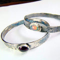 Srebrna kuta bransoletka z opalem etiopskim - EPIR Art Jewellery&Gemstone