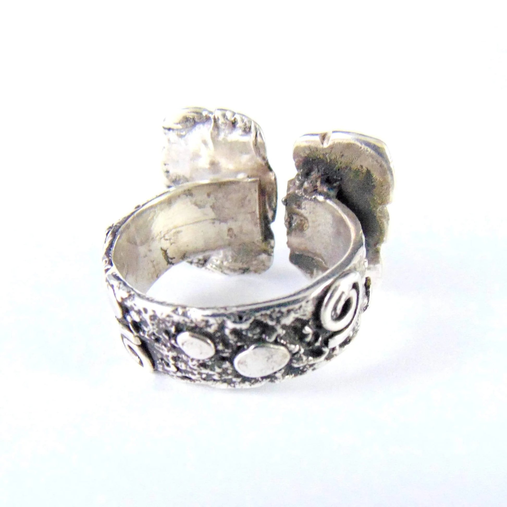 Turmalin i granat - pierścionek - EPIR Art Jewellery&Gemstone