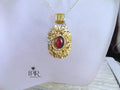 Wisior Srebrny z Turmalinem, Artystyczny - EPIR Art Jewellery&Gemstone
