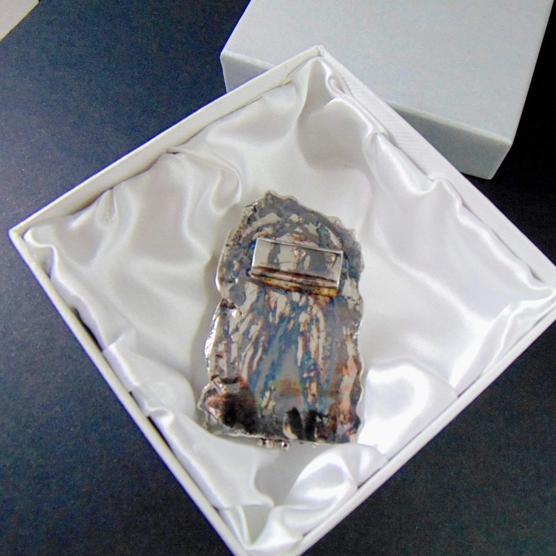 Wisior z chryzoprazem- Tajemnice lasu - EPIR Art Jewellery&Gemstone