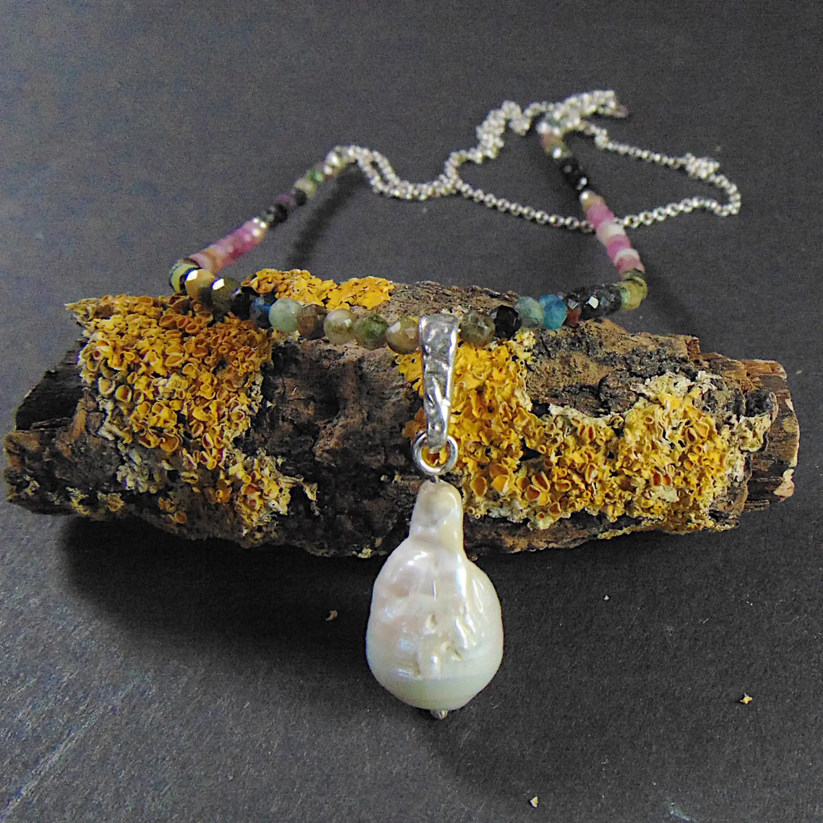 BIŻUTERIA SREBRNA Z TURMALINAMI