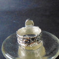 Pierścionek srebrny z owalnym czarnym opalem - EPIR Art Jewellery&Gemstone
