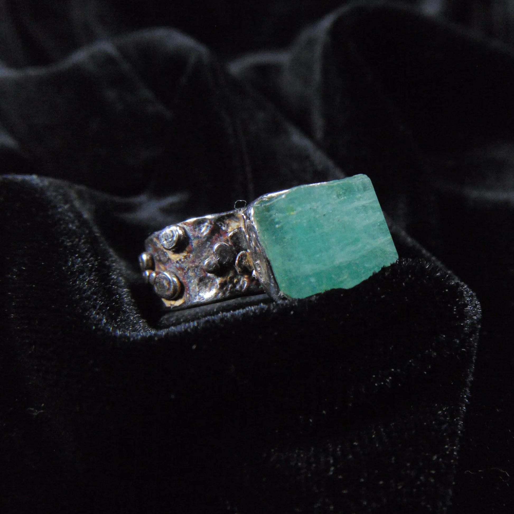 Pierścionek z niebieskim turmalinem - EPIR Art Jewellery&Gemstone