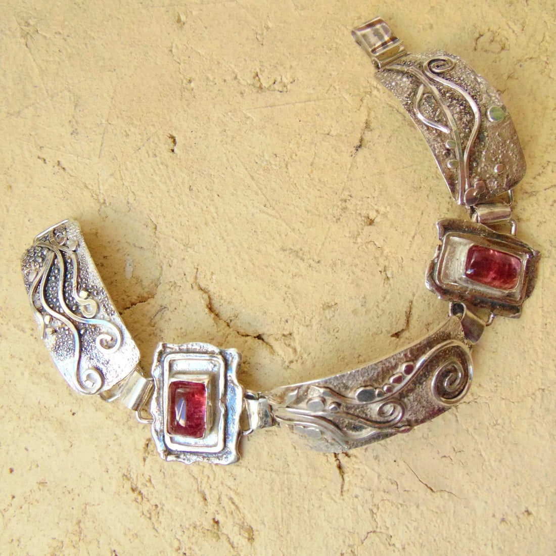 Bransoletka secesyjna z turmalinami - EPIR Art Jewellery&Gemstone