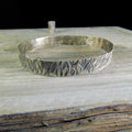 Bransoletka typu Bangle -Ryflowana EPIR Art Silver Jewellery bransoletka