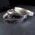 Bransoletka typu Bangle -Ryflowana EPIR Art Silver Jewellery bransoletka