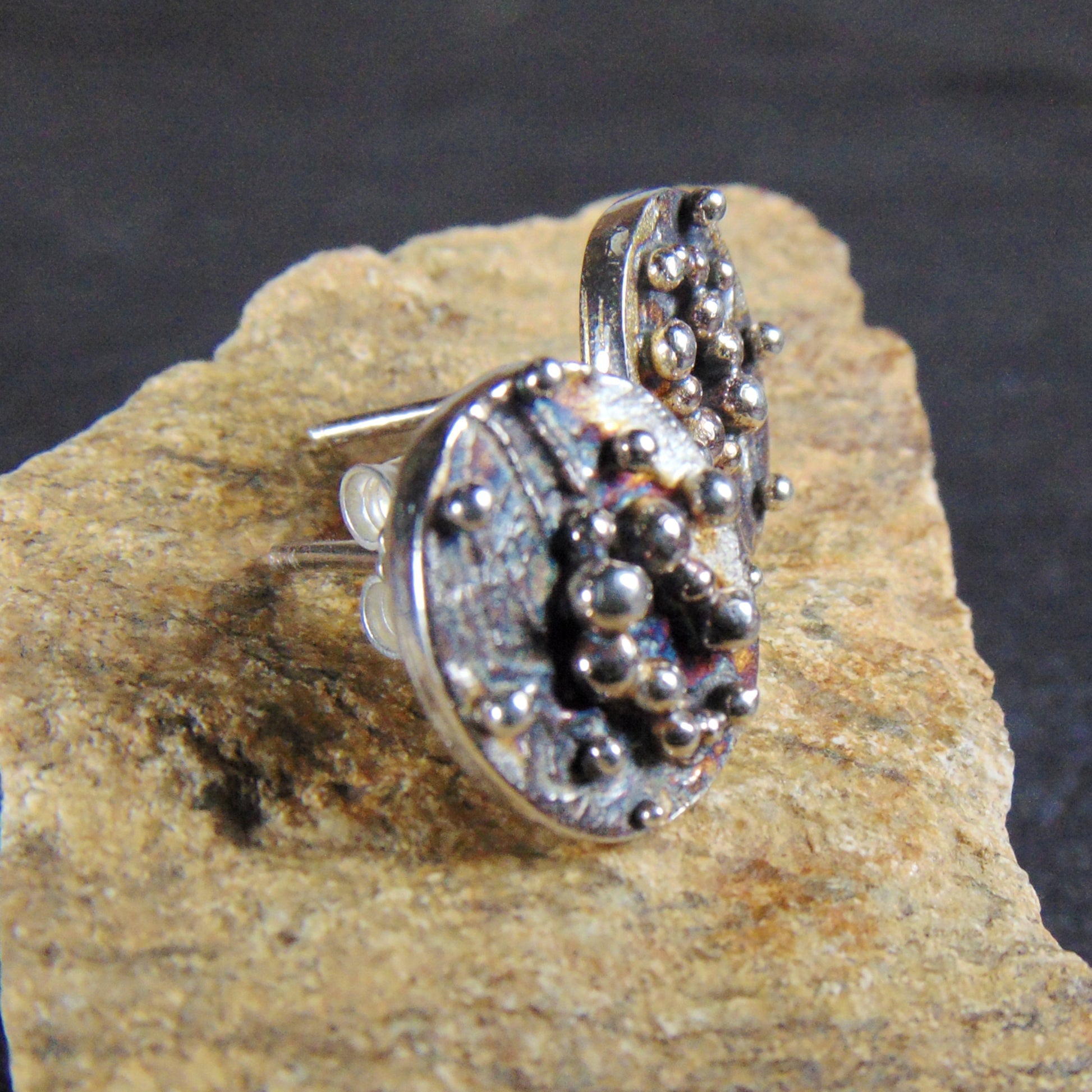 Kolczyki "Srebne Kulki" - EPIR Art Jewellery&Gemstone