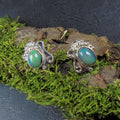 Kolczyki z kuleczkami i opalami - EPIR Art Jewellery&Gemstone