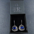Kolczyki z niebieskimi kyanitami - EPIR Art Jewellery&Gemstone