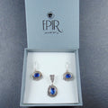 Kolczyki z niebieskimi kyanitami - EPIR Art Jewellery&Gemstone
