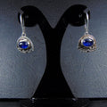 Kolczyki z niebieskimi kyanitami - EPIR Art Jewellery&Gemstone