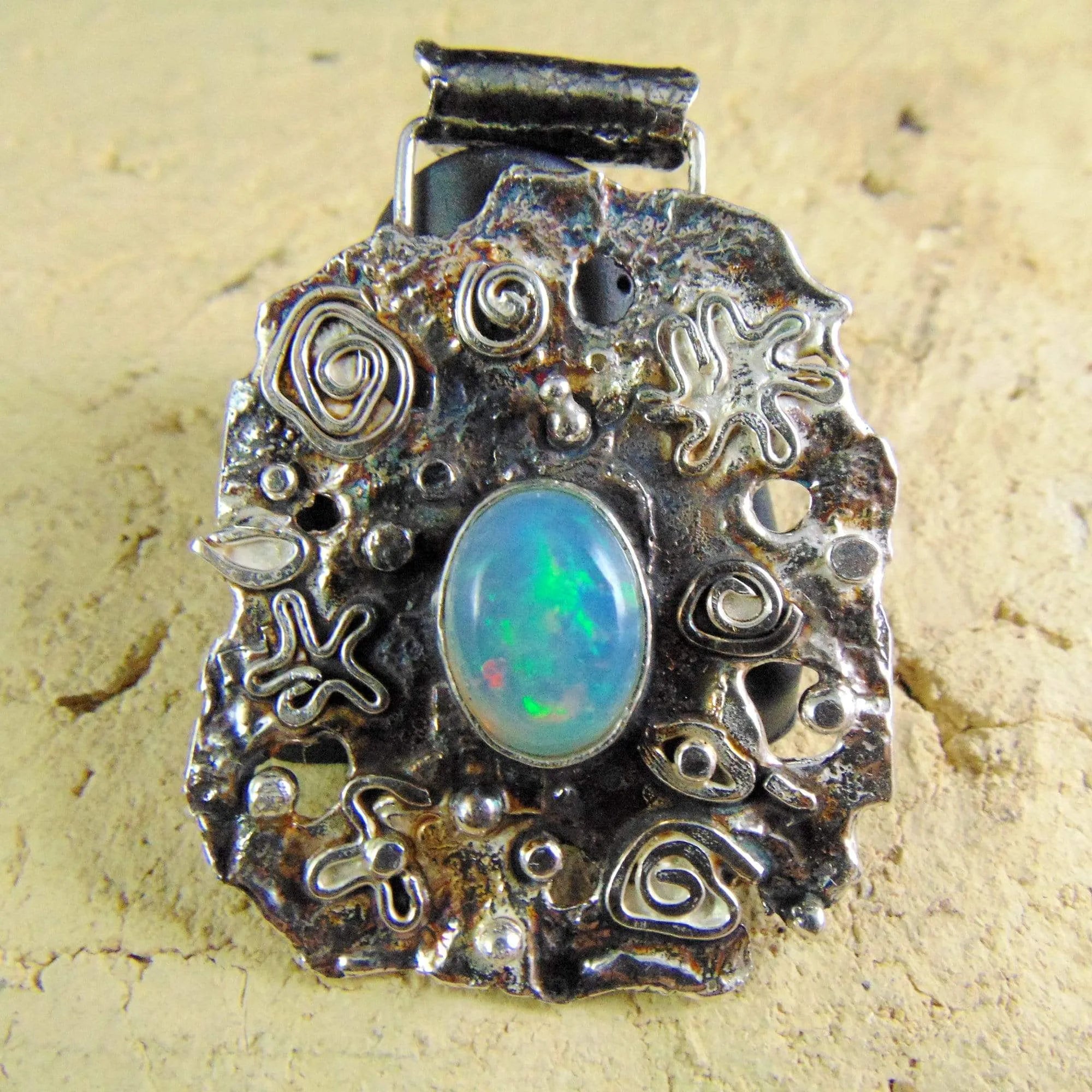 Morskie Opowieści - Wisior z opalem - EPIR Art Jewellery&Gemstone