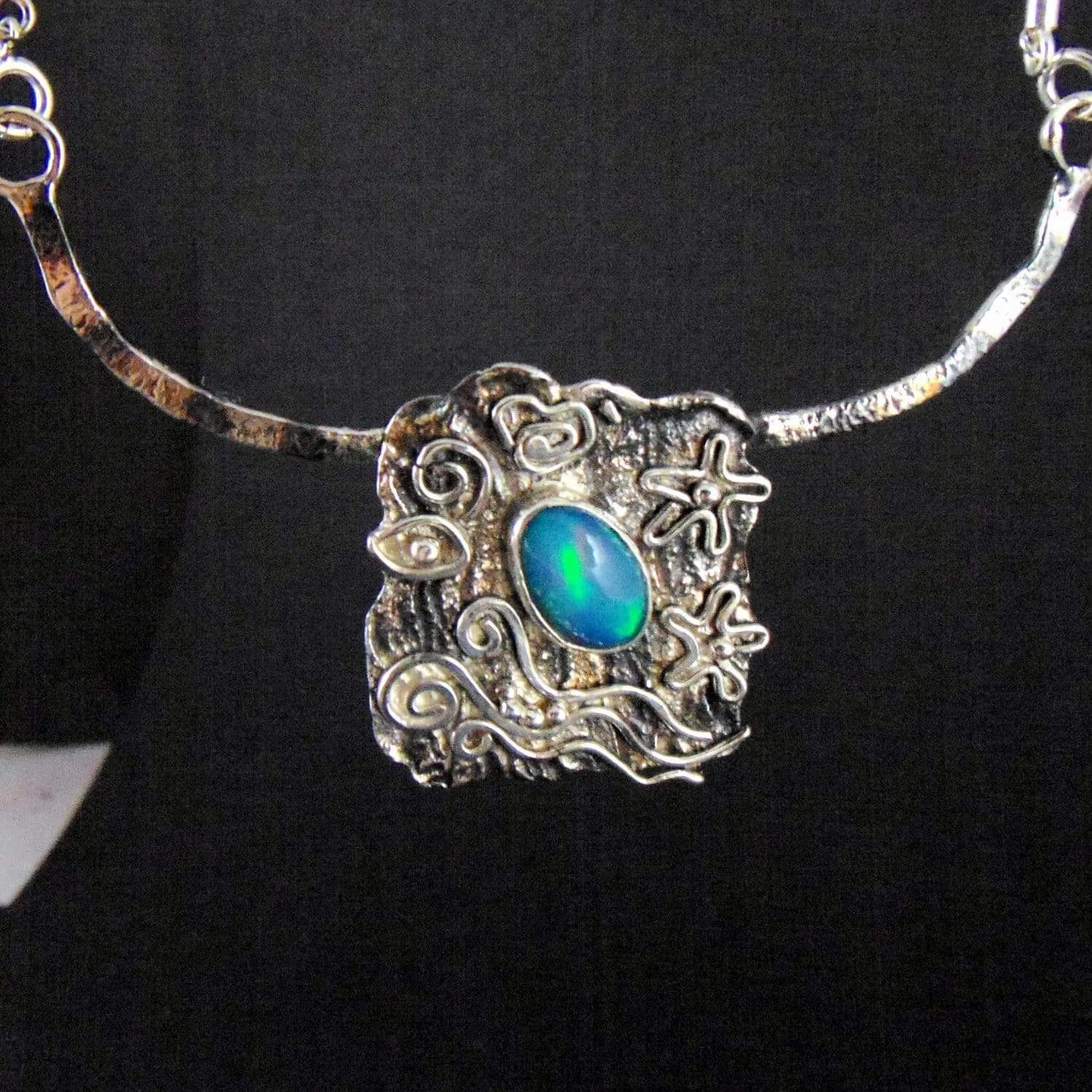 Naszyjnik srebrny Morski Pejzaż - EPIR Art Jewellery&Gemstone