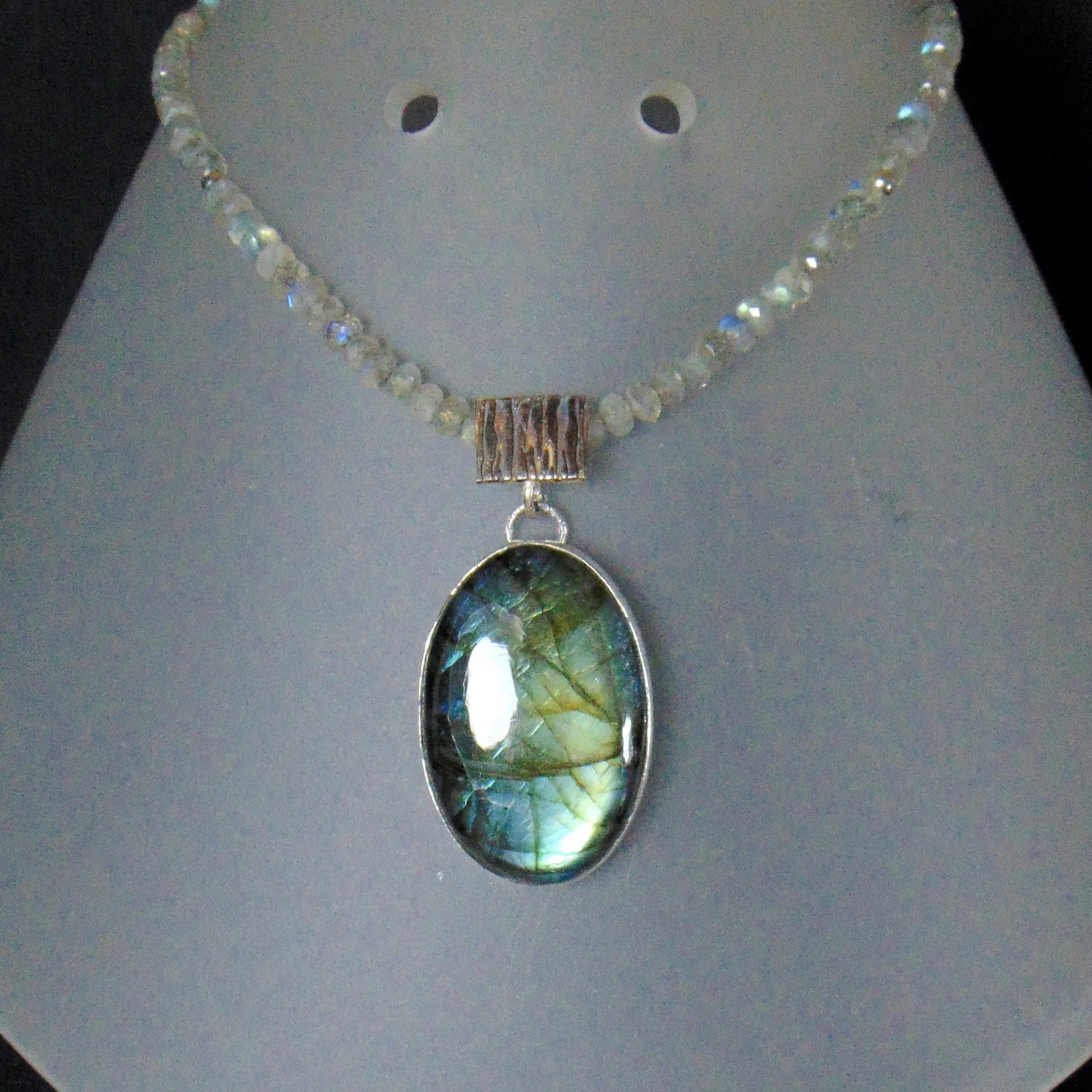 Naszyjnik z labradorytami - EPIR Art Jewellery&Gemstone