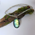 Naszyjnik z labradorytami - EPIR Art Jewellery&Gemstone