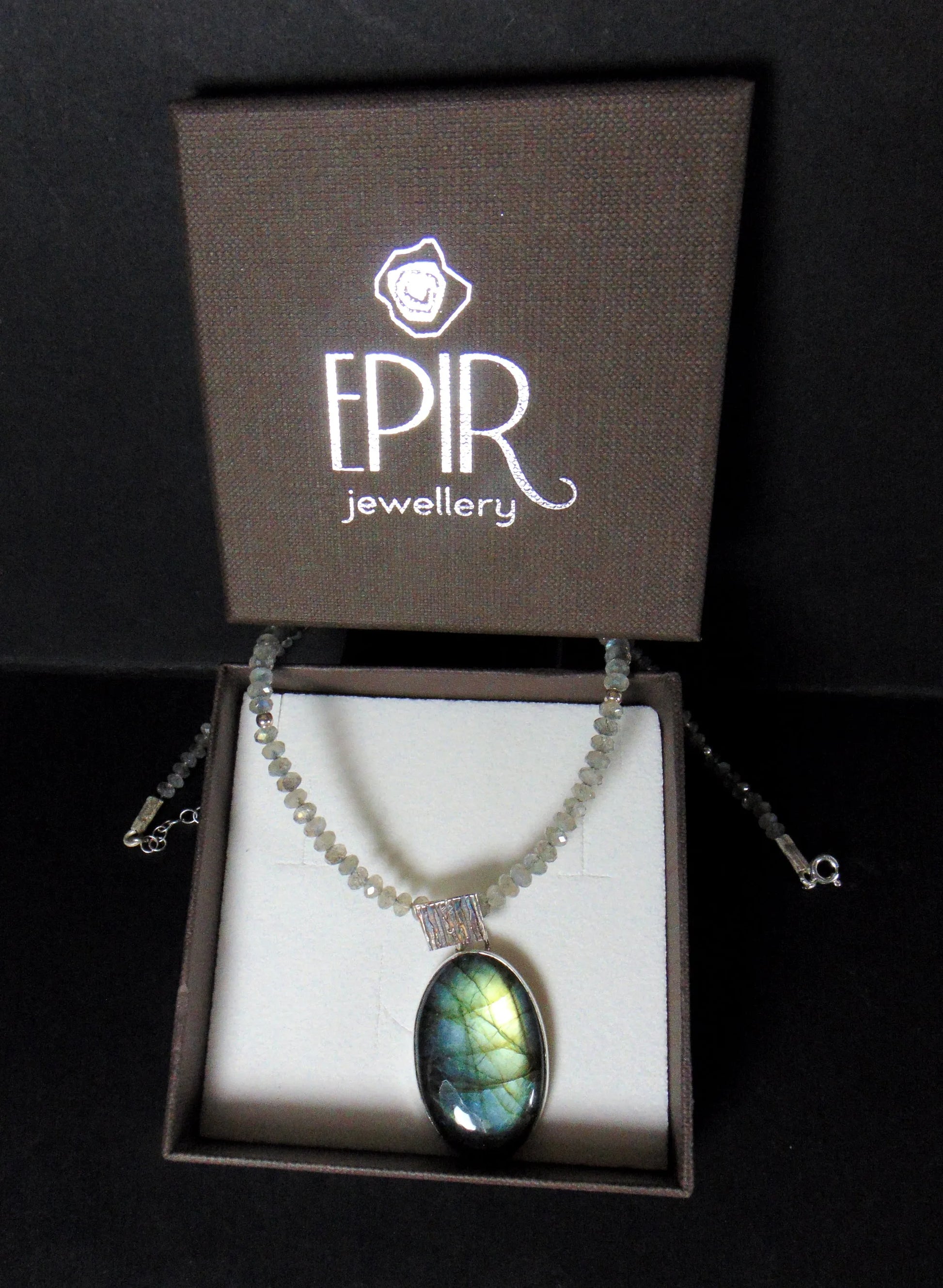 Naszyjnik z labradorytami - EPIR Art Jewellery&Gemstone