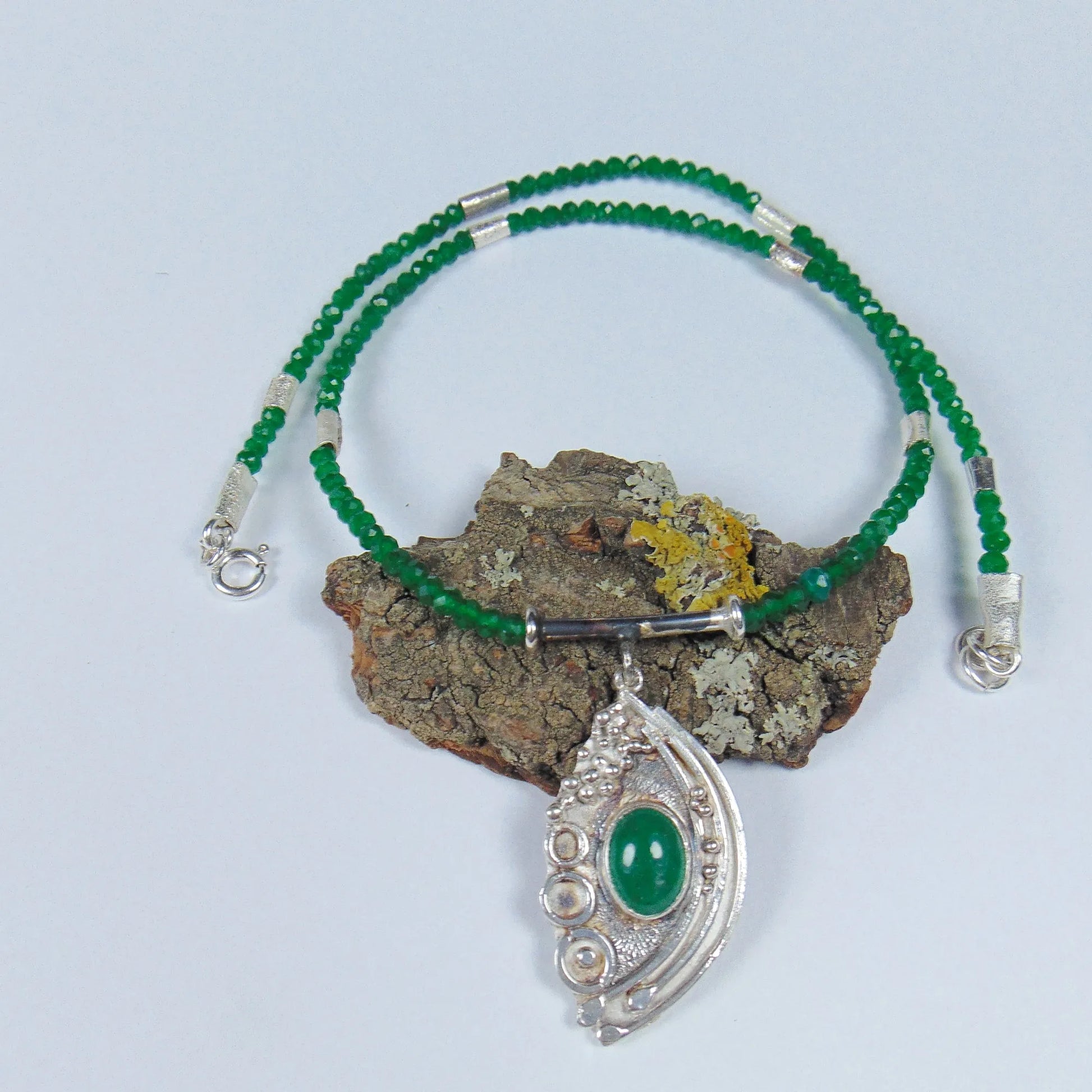 Naszyjnik ze szmaragdem - EPIR Art Jewellery&Gemstone
