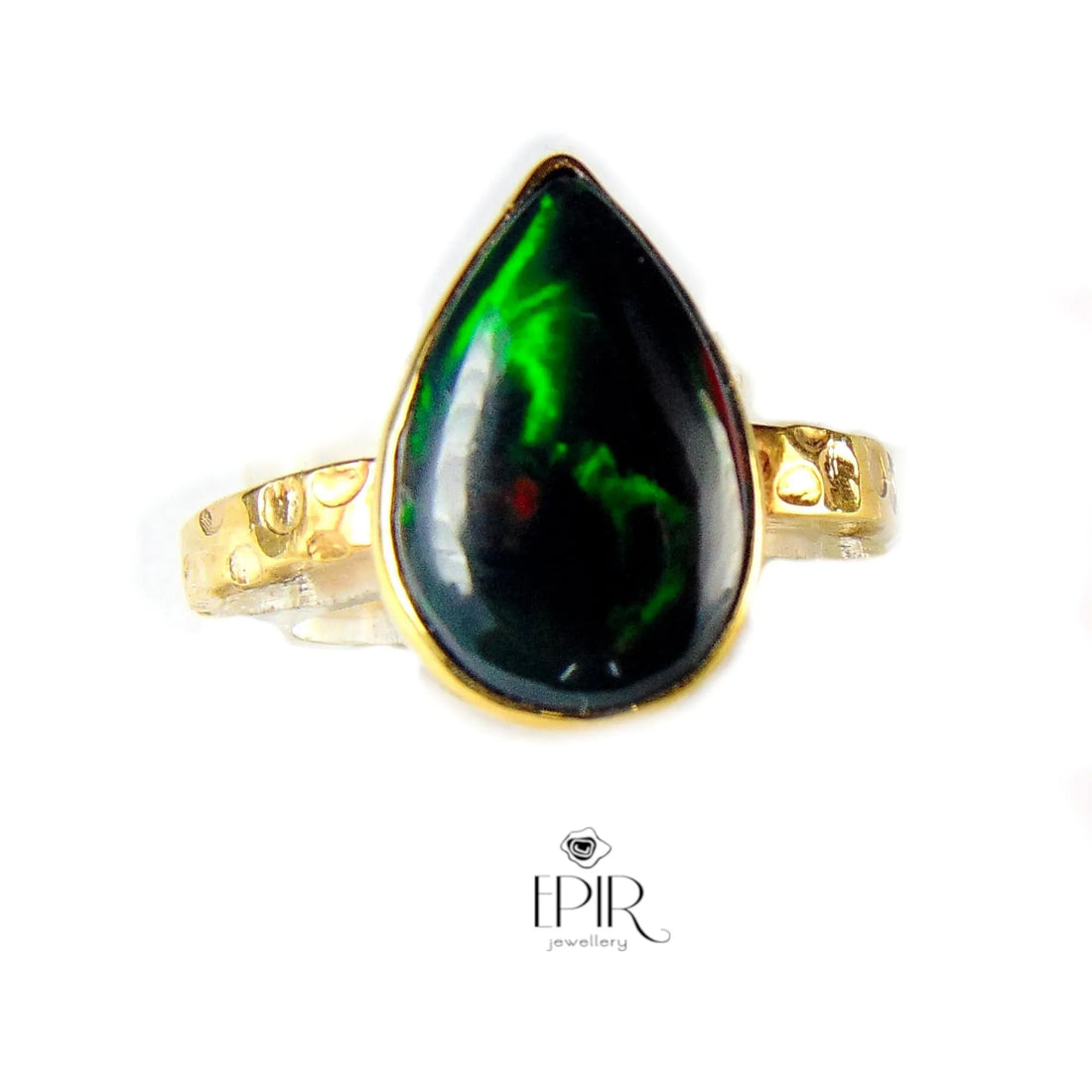 Ogień Afryki - Czarny Opal Etiopski - EPIR Art Jewellery&Gemstone