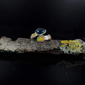 Opalowy Wąż z Niebieskim Opalem - EPIR Art Jewellery&Gemstone