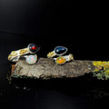 Opalowy Wąż z Niebieskim Opalem - EPIR Art Jewellery&Gemstone