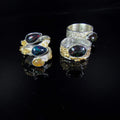 Opalowy Wąż z Niebieskim Opalem - EPIR Art Jewellery&Gemstone