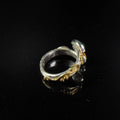 Opalowy Wąż z Niebieskim Opalem - EPIR Art Jewellery&Gemstone