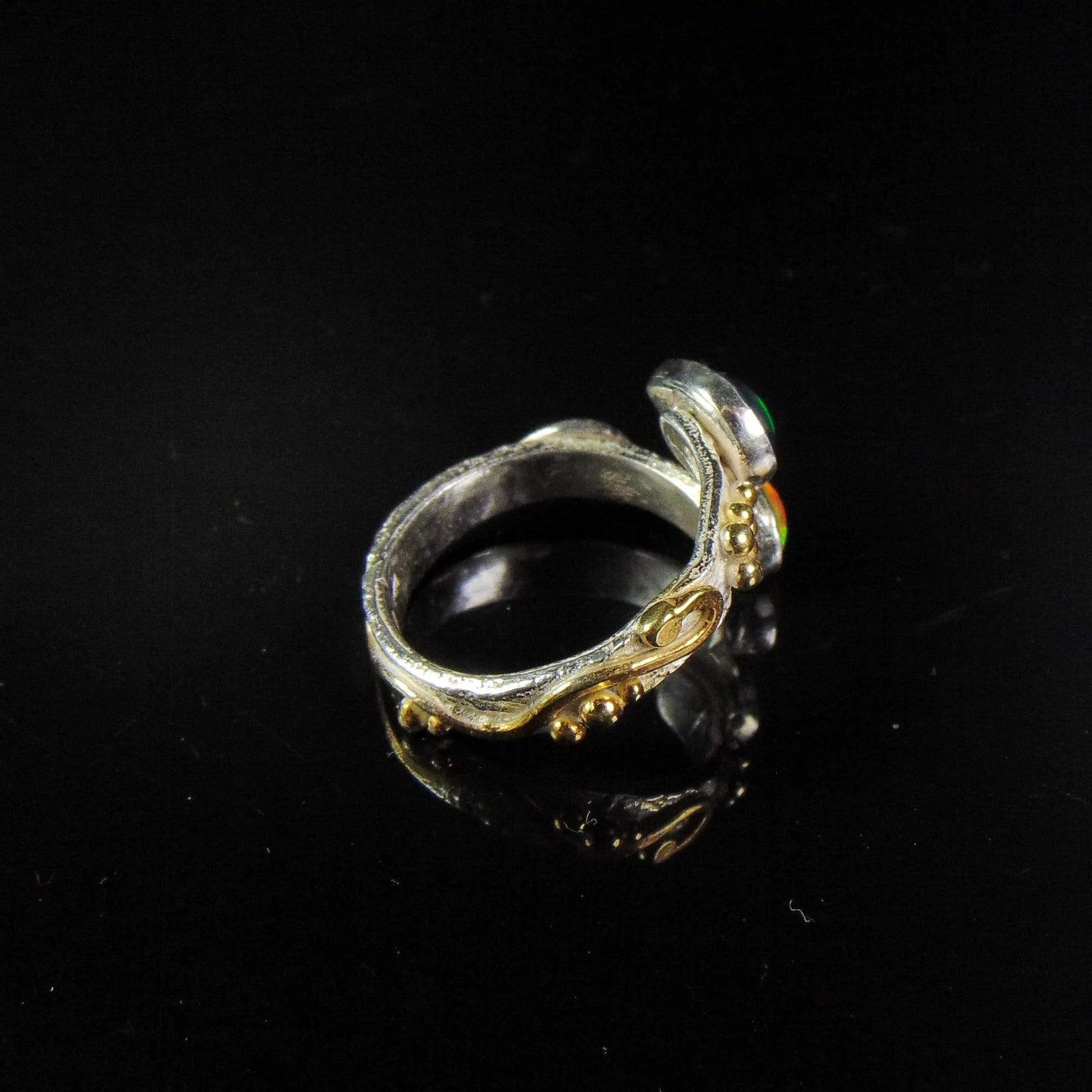 Opalowy Wąż z Niebieskim Opalem - EPIR Art Jewellery&Gemstone