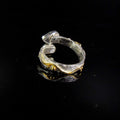 Opalowy Wąż z Niebieskim Opalem - EPIR Art Jewellery&Gemstone