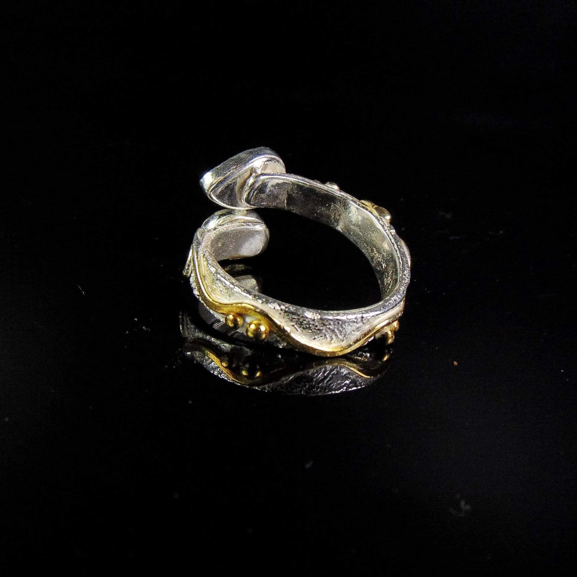 Opalowy Wąż z Niebieskim Opalem - EPIR Art Jewellery&Gemstone