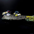 Opalowy Wąż z Niebieskim Opalem - EPIR Art Jewellery&Gemstone