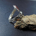 Pierścionek secesyjny z dwoma turmalinami - EPIR Art Jewellery&Gemstone