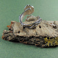 Pierścionek secesyjny z dwoma turmalinami - EPIR Art Jewellery&Gemstone